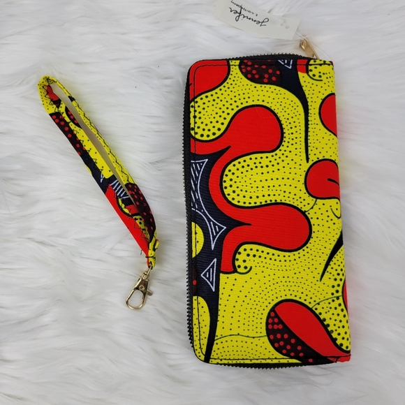 New Colorful wallet with strap - Picture 4 of 4